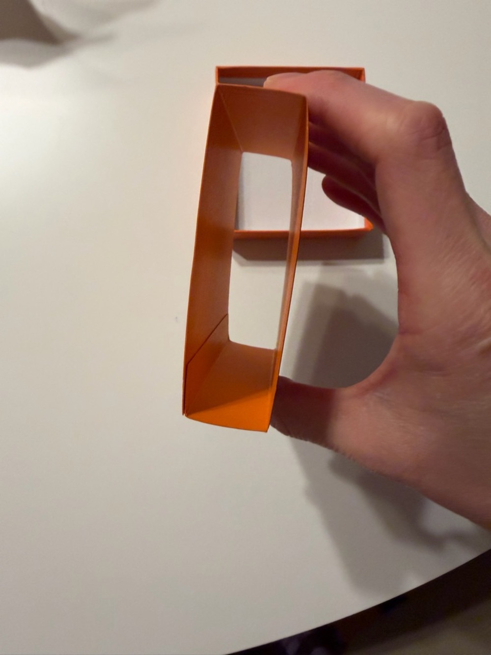 Hermes Orange Box with White Interior - Picture 3 of 3